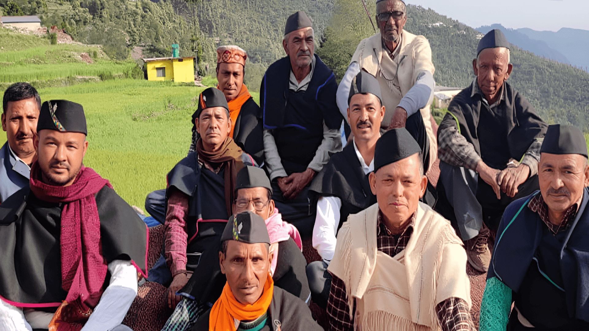 Group of kids from Uttarakhand communities